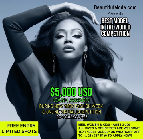 Best Model in the World Competition NYC (Live & Online)