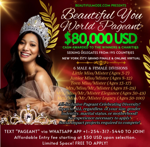 Beautiful You World Pageant (Live & Online)