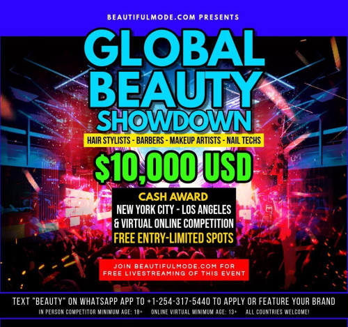 Global Beauty Showdown NYC (Live & Online)