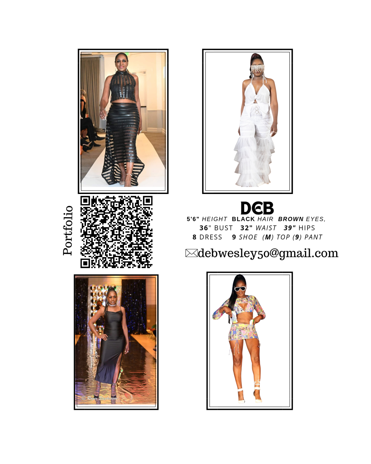 Comp Card/Porfolio